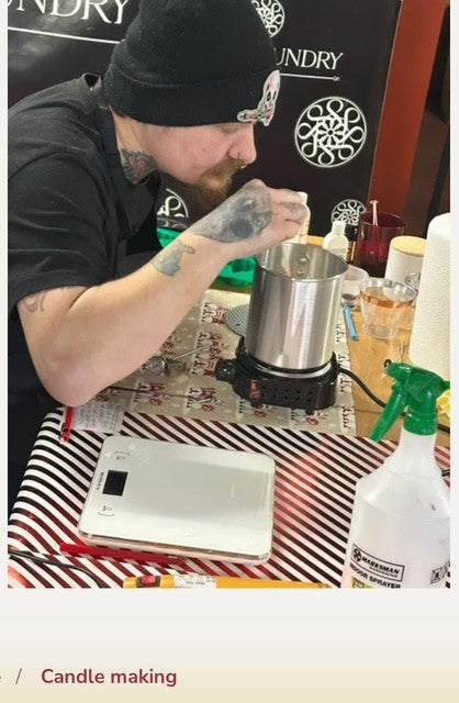 DARK FOUNDRY NO.8 - Luxury Candle Making Workshop