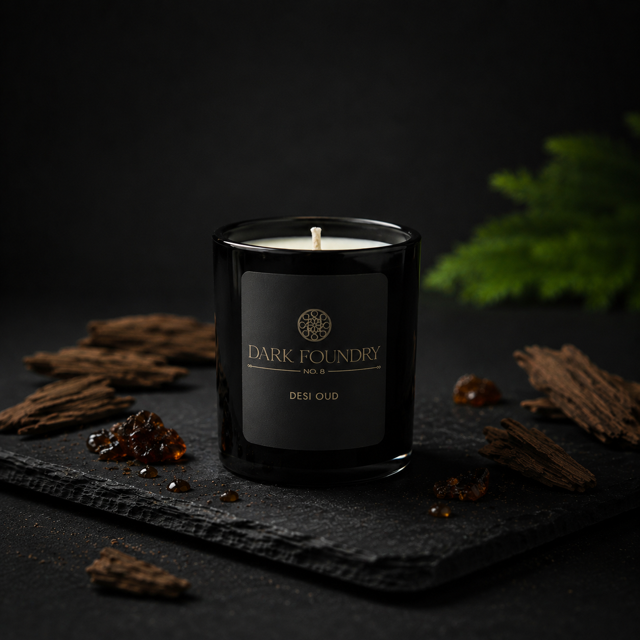 Desi Oud - 9cl Luxury Candle