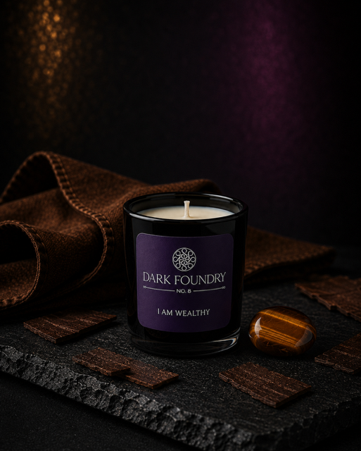 I AM WEALTHY - 9cl Luxury Candle