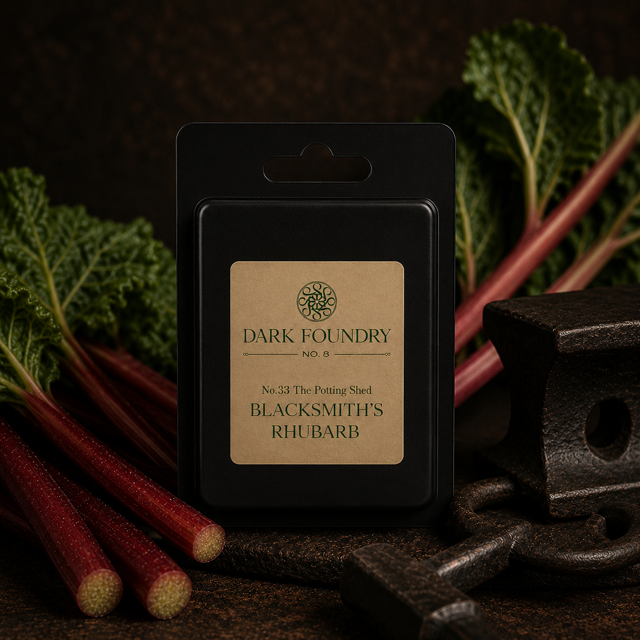 BLACKSMITH'S RHUBARB - 110g LUXURY WAX MELTS
